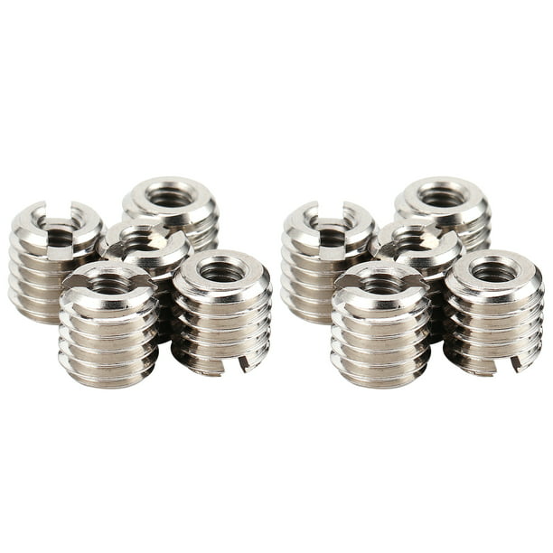 303 Stainless Steel Good‑Quality Male Female Thread Reducing Nut for Aviation Automobiles Lamps Radiators Thread Inserts 
